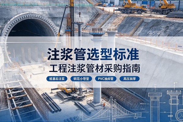 迁安注浆管选型标准