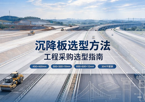 迁安沉降板选择方法